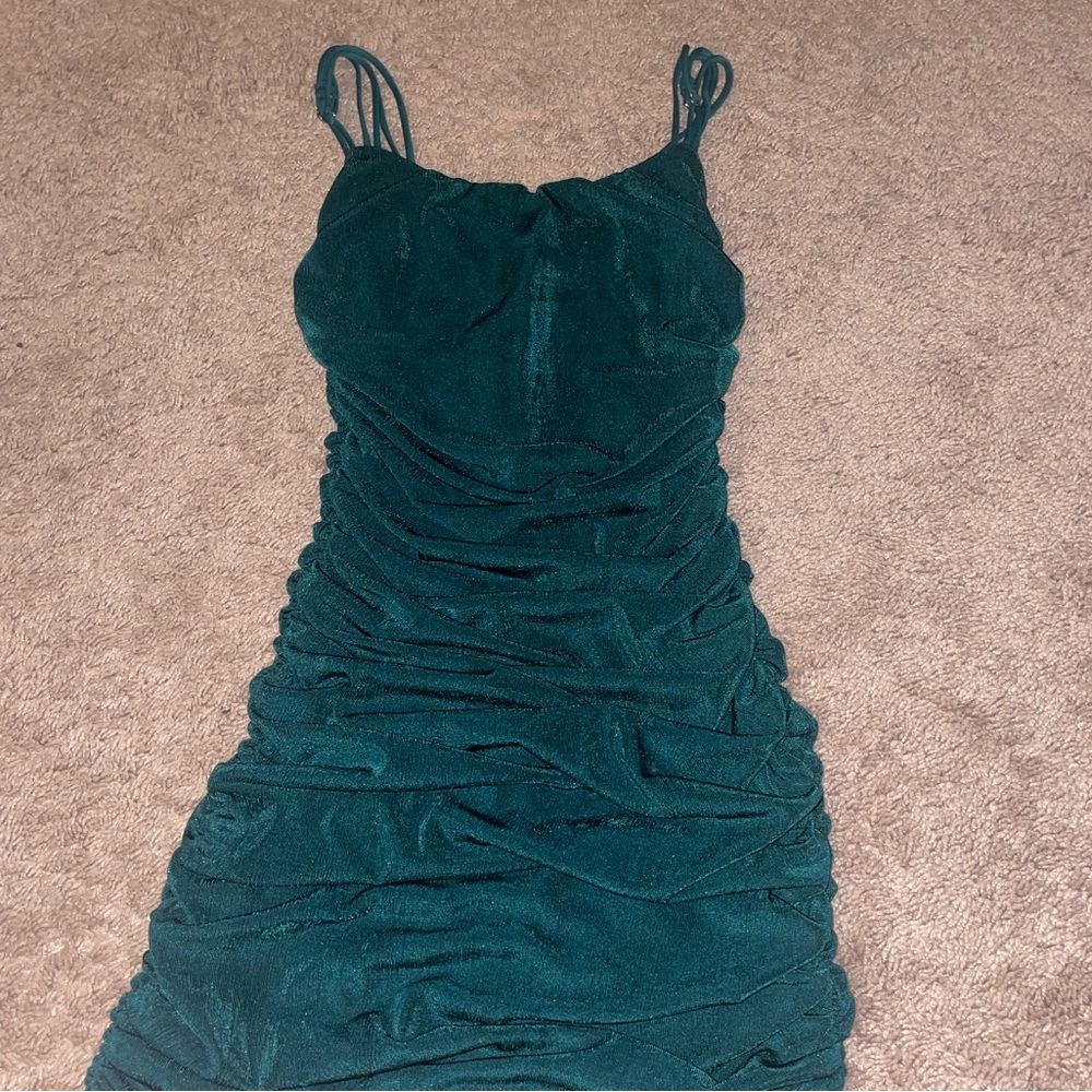 Lucy in the Sky green dress!